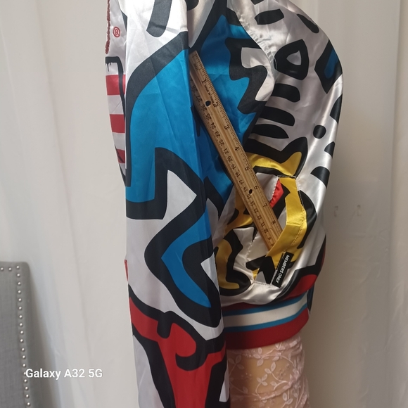 MEMBERS ONLY SIZE S Colorful Graphic Women's Jacket - Picture 5 of 16